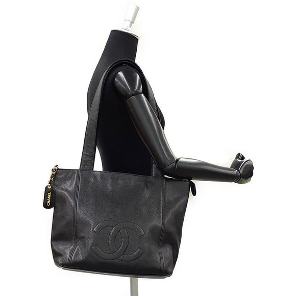 Chanel Coco Mark Shoulder Bag Black - Picture 9 of 9